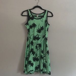 Justice Palm Tree Dress